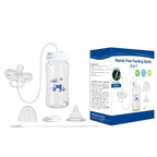 3-in-1 Baby Feeding Bottle with Anti-Colic Tube – 300ml BPA-Free Hands-Free Bottle for 6+ Months