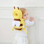 Baby Head & Back Protector Pillow, Anti-Fall Cushion for Learning to Walk, Cartoon Safety Backpack for Kids