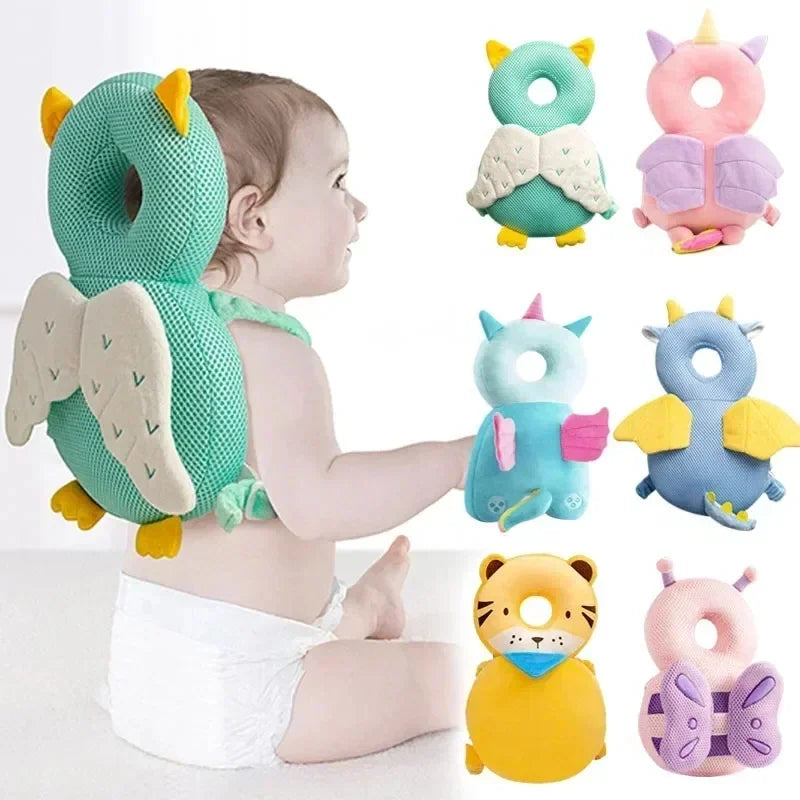 Baby Head Protection Pillow for Toddlers 1–3 Years – Soft Protective Cushion Backpack for Fall Prevention