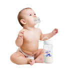 3-in-1 Baby Feeding Bottle with Anti-Colic Tube – 300ml BPA-Free Hands-Free Bottle for 6+ Months