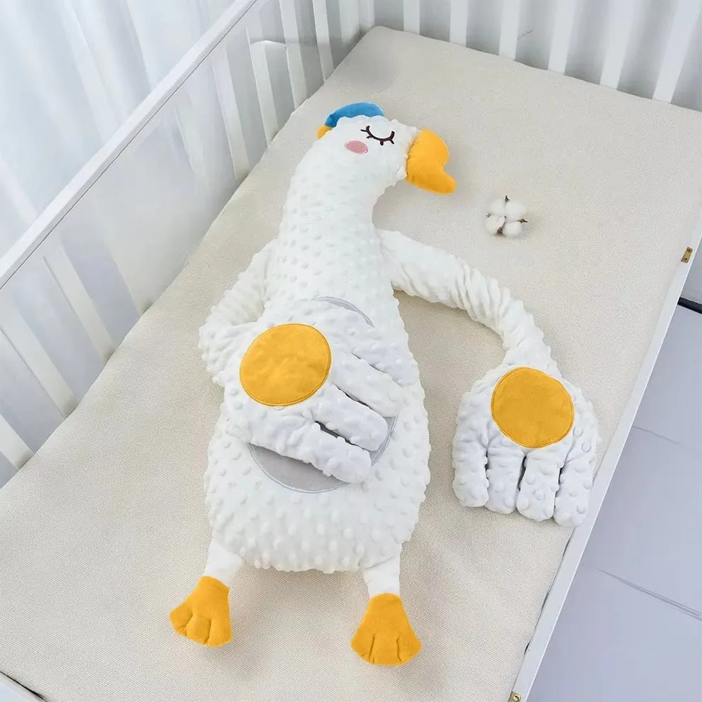 Baby Sleeping Pillow for Newborns, Soothing Patting Doll with Remote-Controlled Electric Hand & Gentle Palm Patting