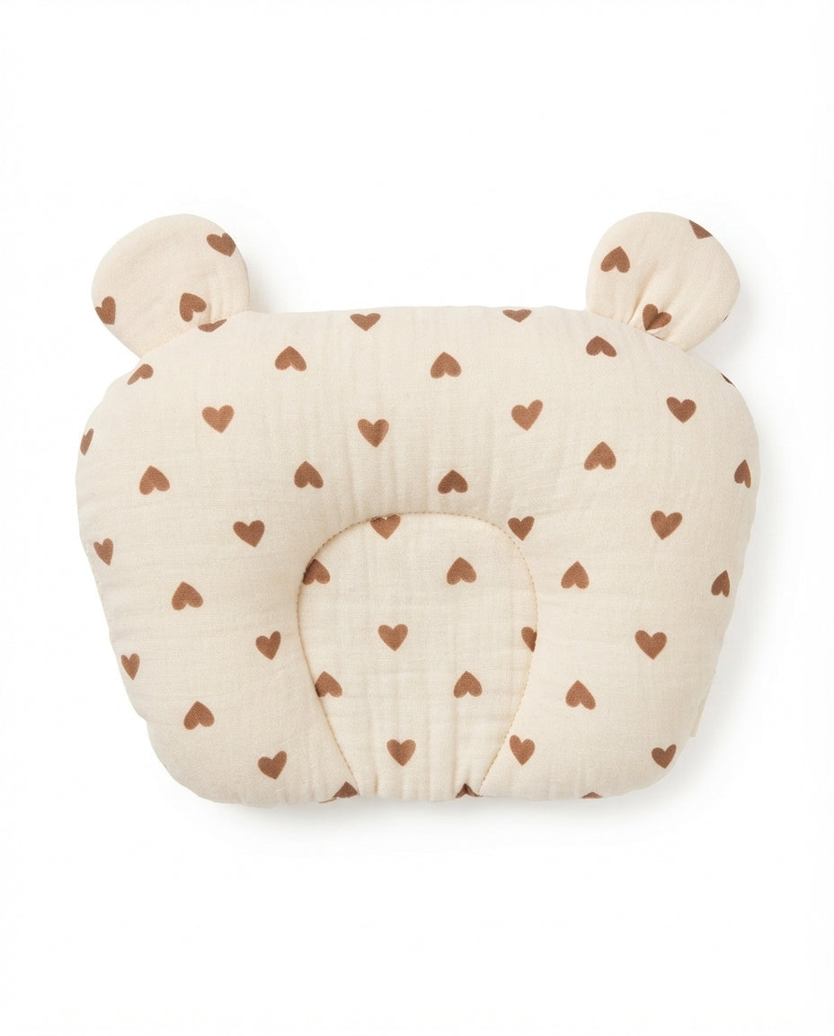Cotton Baby Gauze Anti Deflection Head Shaping Pillow