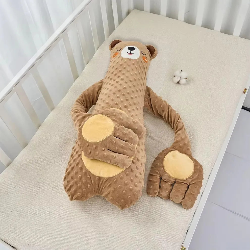 Baby Sleeping Pillow for Newborns, Soothing Patting Doll with Remote-Controlled Electric Hand & Gentle Palm Patting