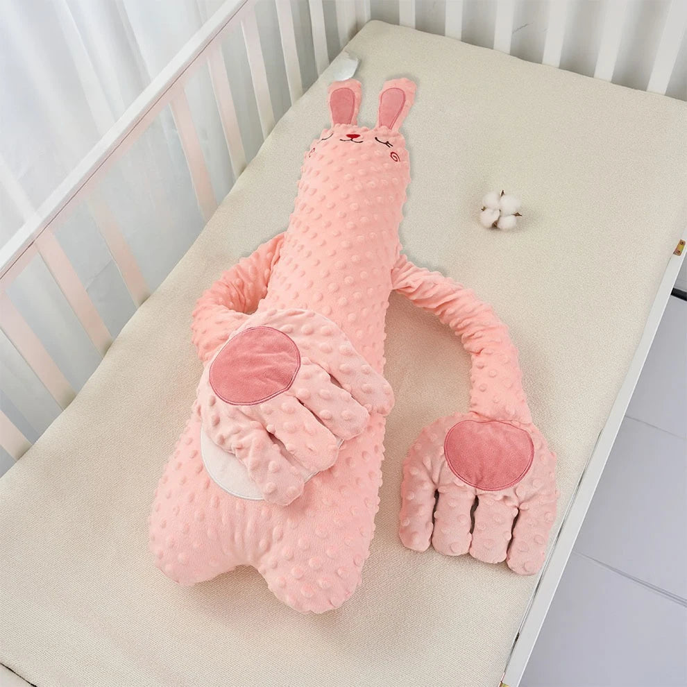 Baby Sleeping Pillow for Newborns, Soothing Patting Doll with Remote-Controlled Electric Hand & Gentle Palm Patting